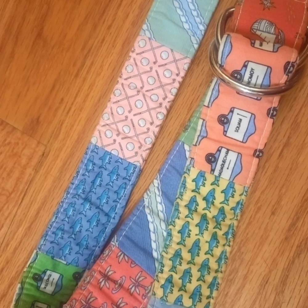 Vineyard Vines Cloth‎ Ring Belt! Size Medium - Picture 5 of 6